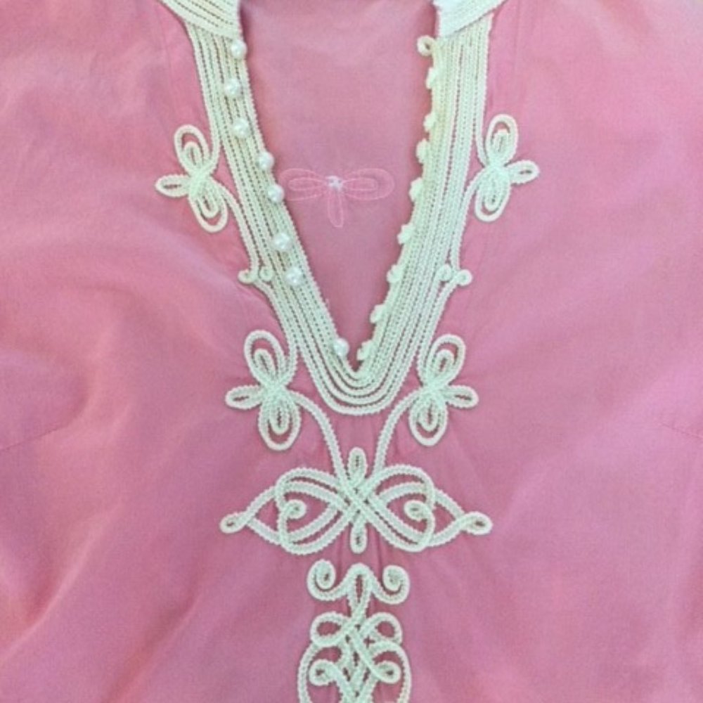 Pink Embroidered Tunic - Picture 4 of 6
